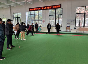 技能比拼显真章 门球场上竞风流 ——嵊州门球单人单项技能交流活圆满落幕